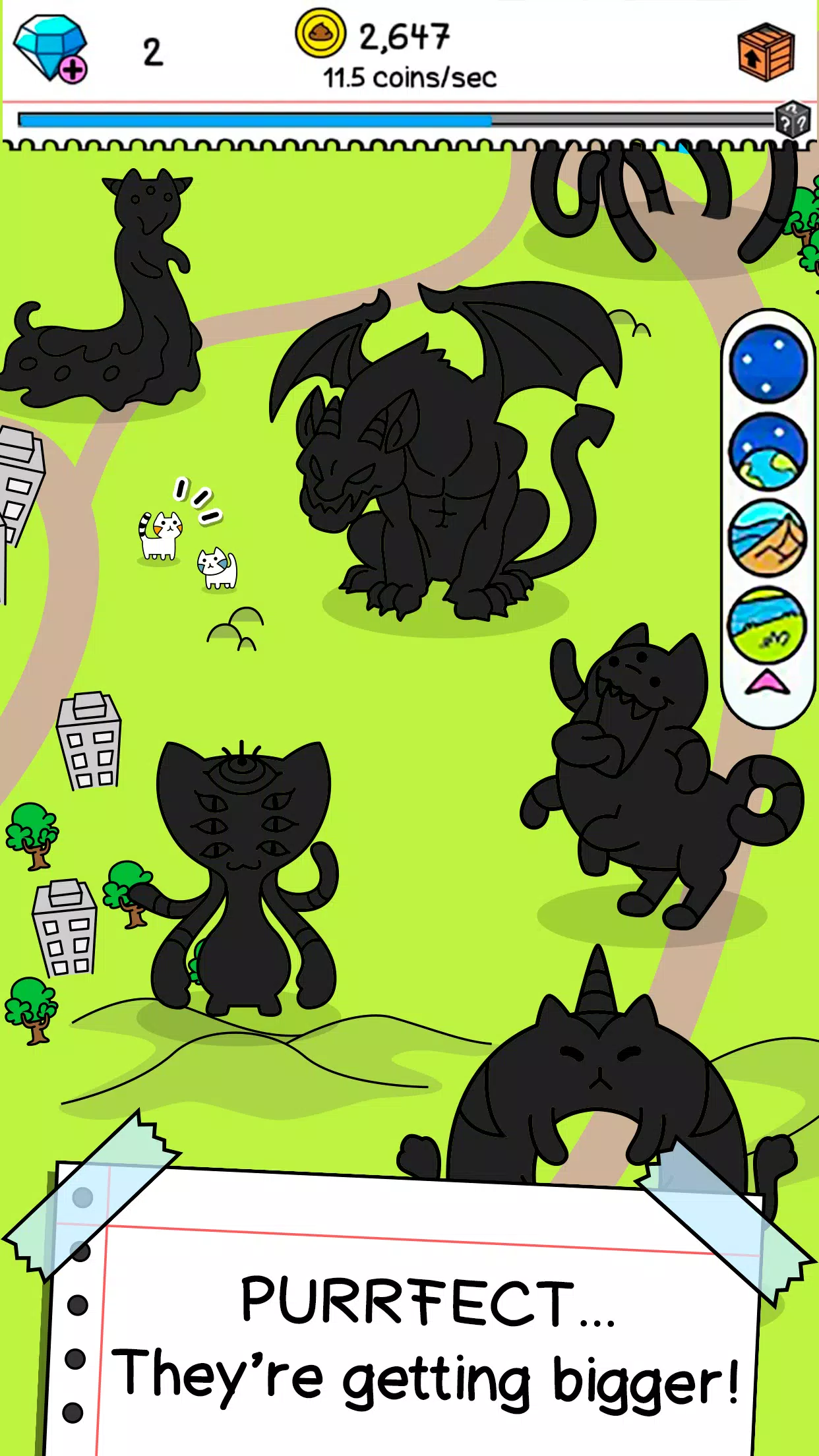 Cat Evolution ဖန်သားပြင်ဓာတ်ပုံ 4