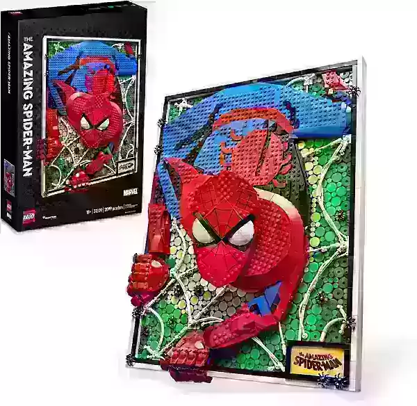 Retired LEGO Art The Amazing Spider-Man