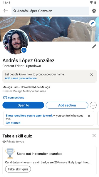 LinkedIn应用截图第3张