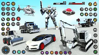Robot Truck Car Transform Game 스크린샷 1
