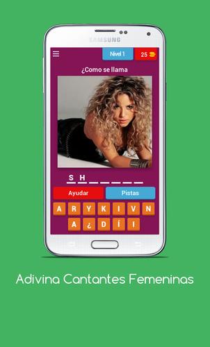 Adivina Cantantes Femeninas 스크린샷 1