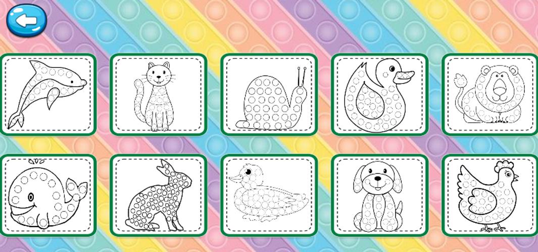Pop It Fun Coloring Game Screenshot 2