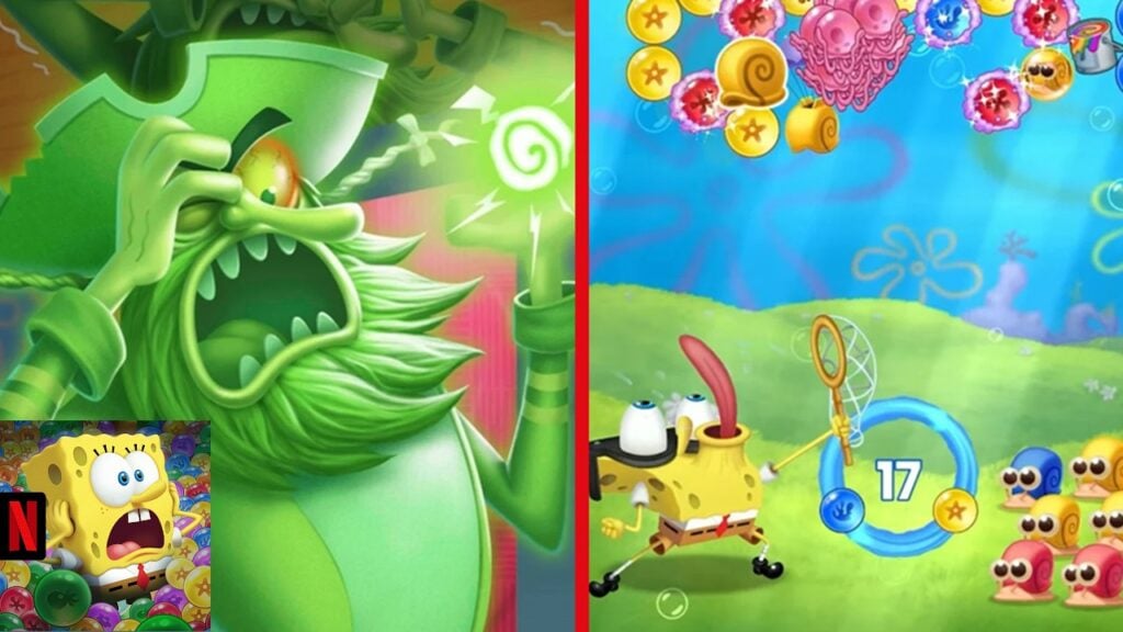 Netflix mở đăng ký trước cho SpongeBob Bubble Pop
