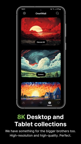 Schermata One4Wall: AI Wallpapers 3