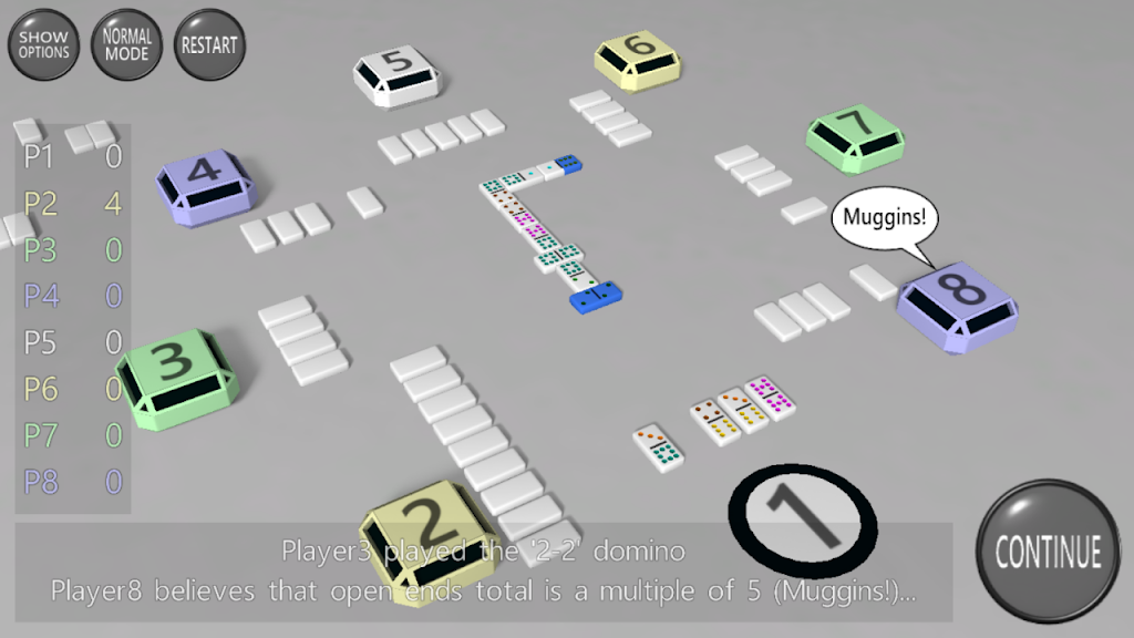 3D Dominoes by A Trillion Games Ltd Captura de pantalla 2