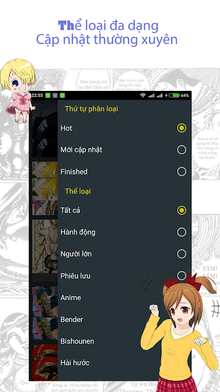 hot manga - comic offline Best Online Captura de tela 2