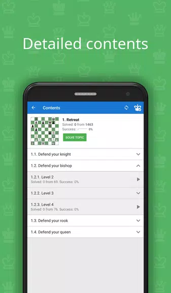 Simple Defense (Chess Puzzles) Screenshot 4