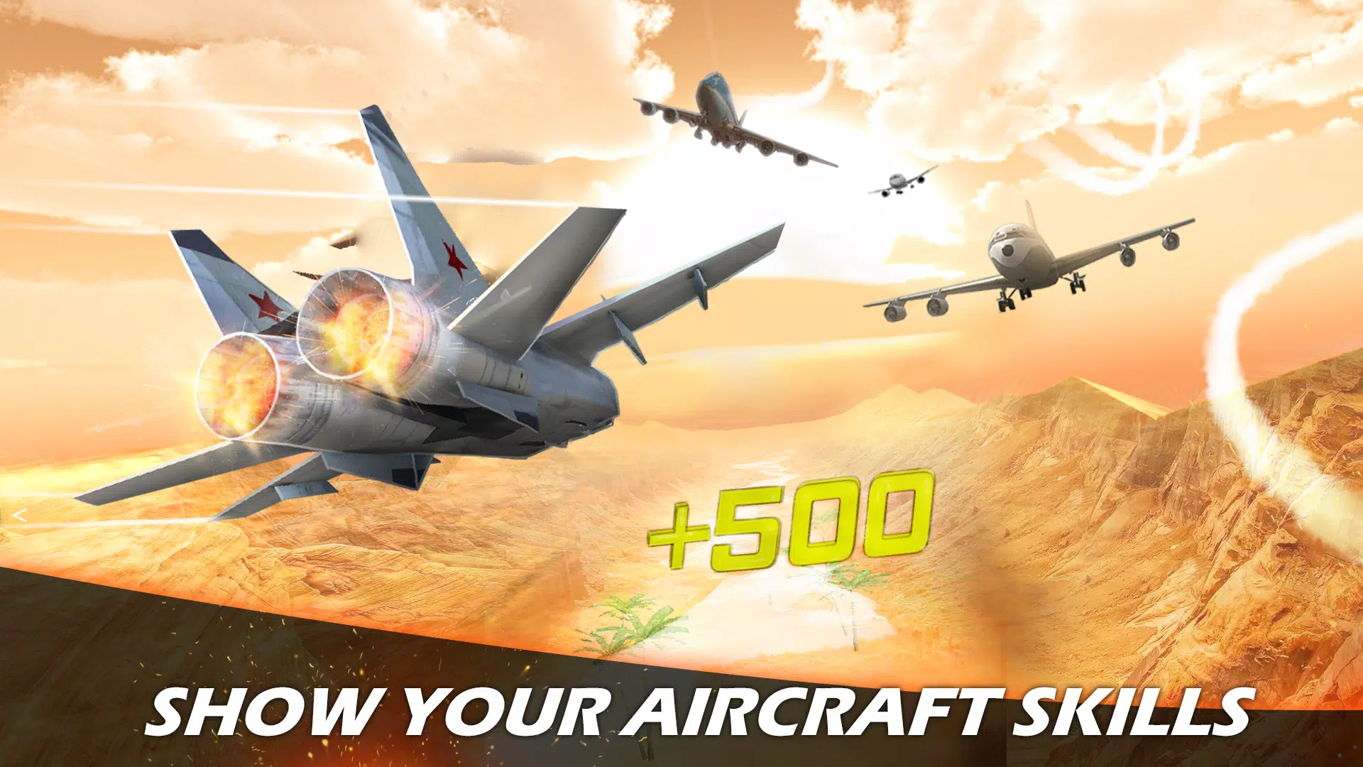 Jet Fighter Airplane Racing應用截圖第3張