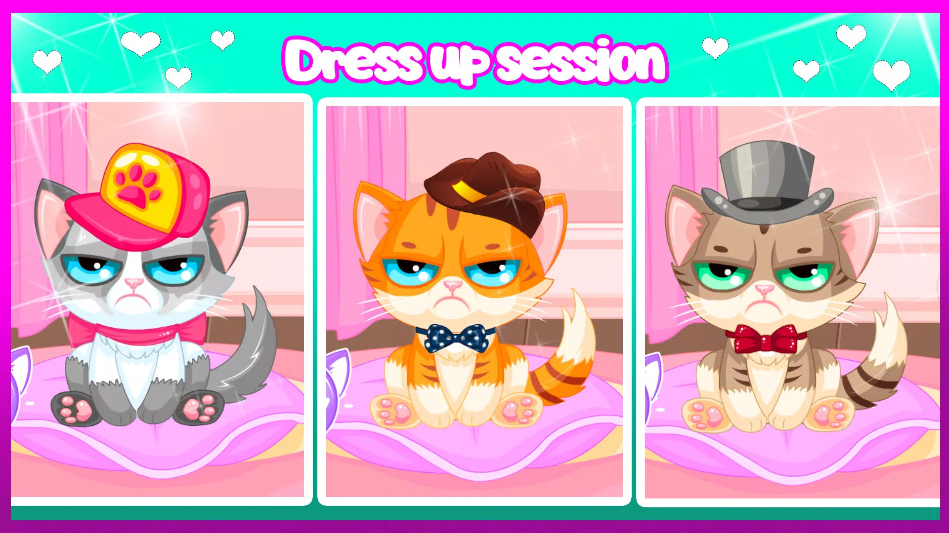 Sleepy Kitty Grooming Screenshot 2