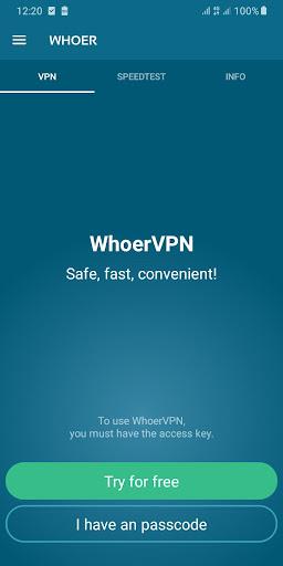 Whoer VPN - unlimited & free,應用截圖第1張