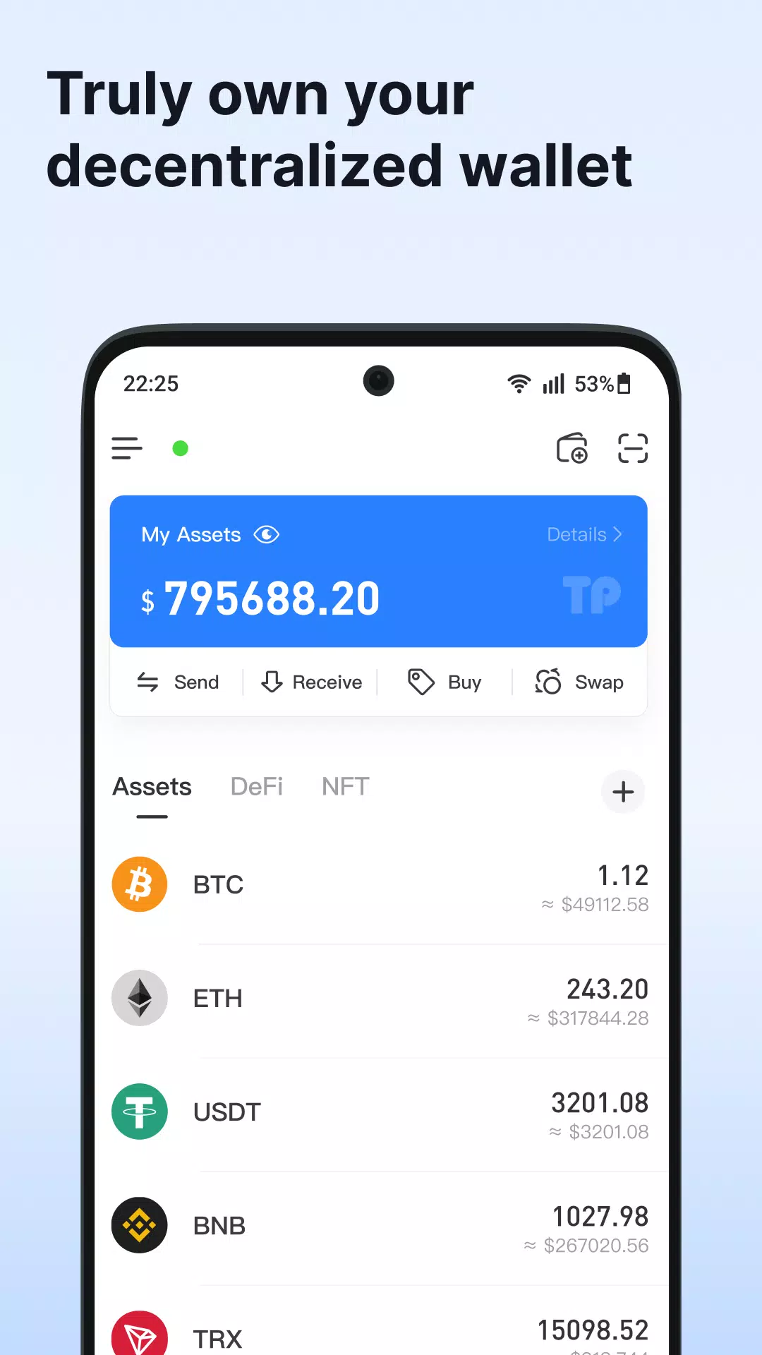 TokenPocket Ảnh chụp màn hình 1