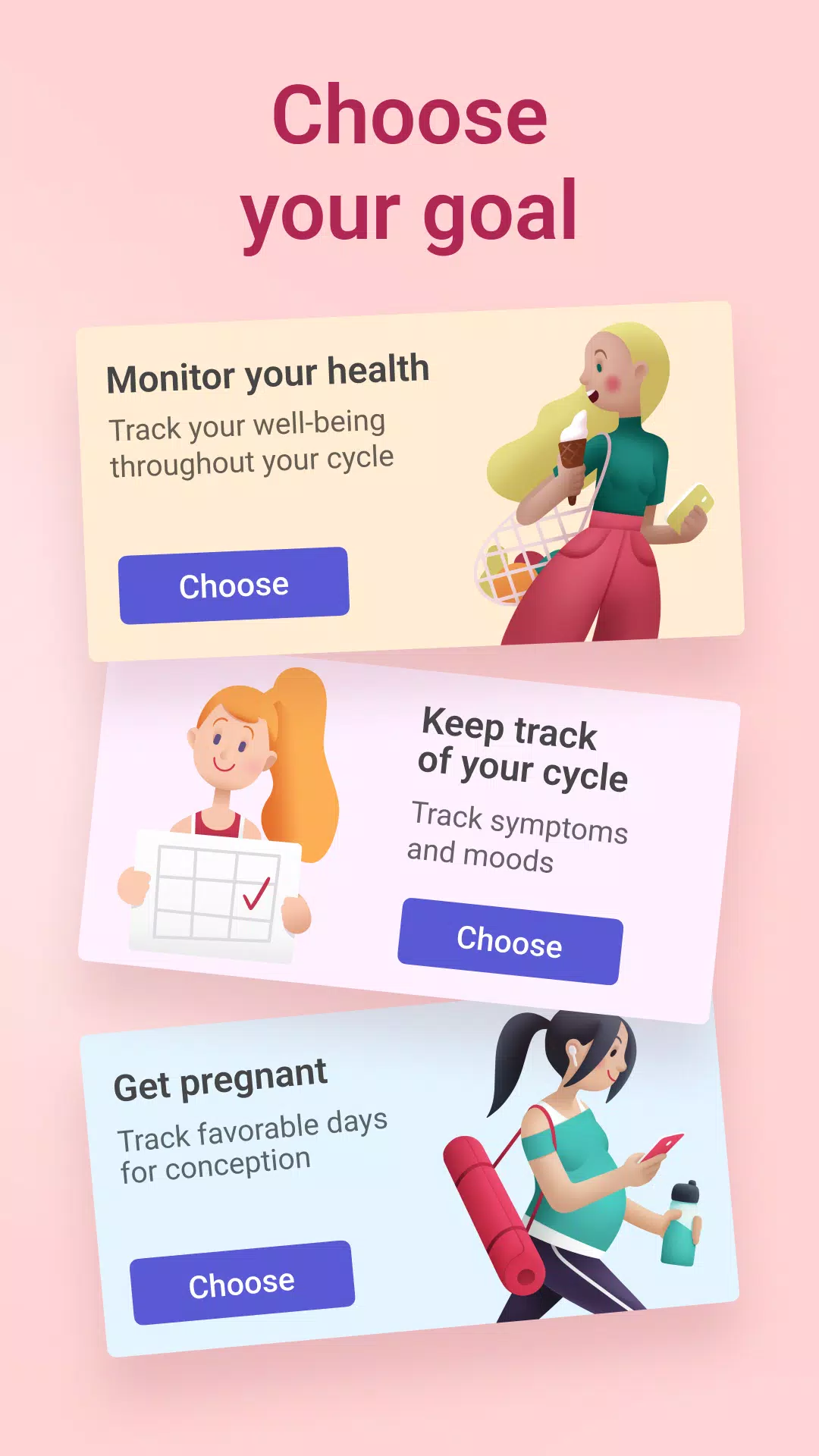 Clover－Period & Cycle Tracker Tangkapan skrin 3