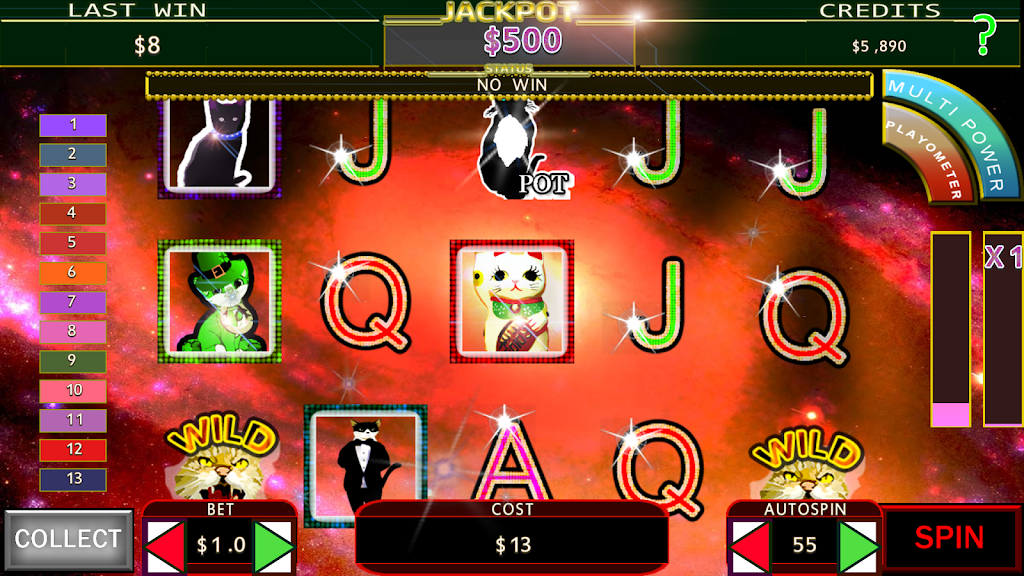Lucky Beckoning Kitty (Maneki-Neko) FREE CAT SLOT Screenshot 1