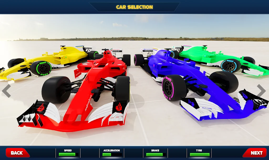 Impossible Formula Car Racing Stunt New Free Games स्क्रीनशॉट 2