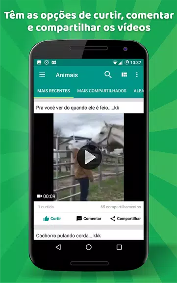 Vídeos Loucos应用截图第3张