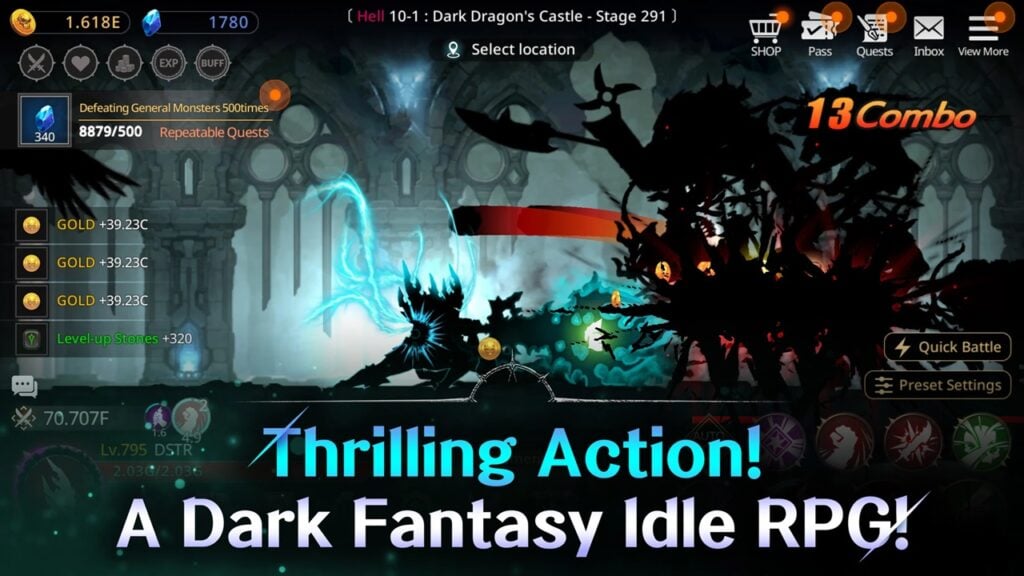 Dark Sword: Wciągająca gra ARPG Dark Fantasy pojawia się wraz z urzekającymi lochami