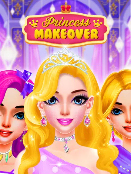 Pink Princess MakeUp Salon 스크린샷 1