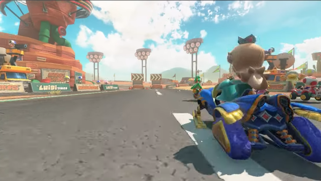 Mario Kart 9 ပထမ ဦး ဆုံးကြည့်ပါ