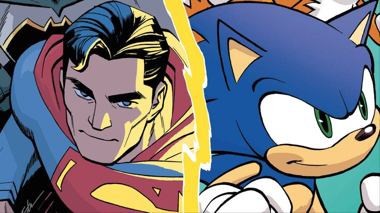 DC နှင့် Sonic အသင်းကို Epic Crossover တွင်ရှိသည်