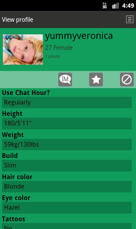 Chat Hour - Meet New People Capture d'écran 2