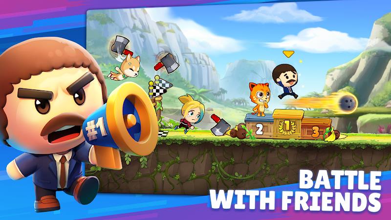 Battle Run: Multiplayer Racing Captura de tela 2