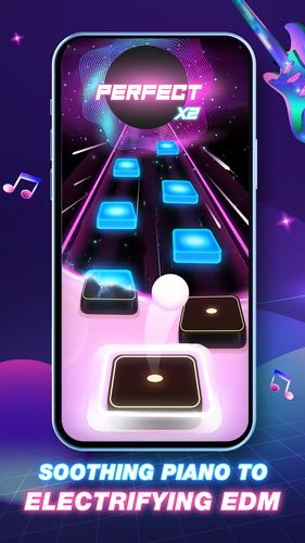 Tiles Hop Fire: EDM Piano Mix应用截图第1张