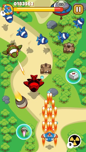 Sky Raiders - Battle Wars Mod ภาพหน้าจอ 4