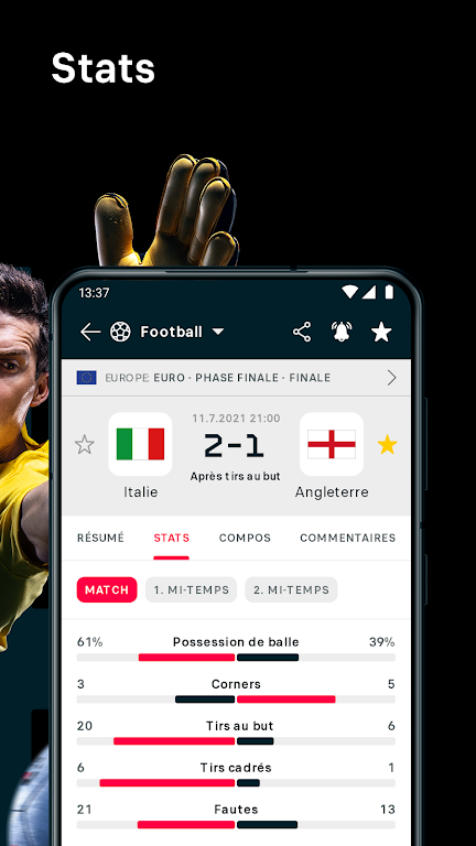 Flashscore - flash résultats Screenshot 4