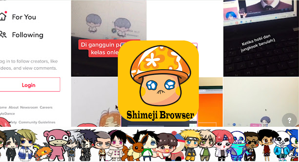 Schermata Shimeji Browser Extension 2
