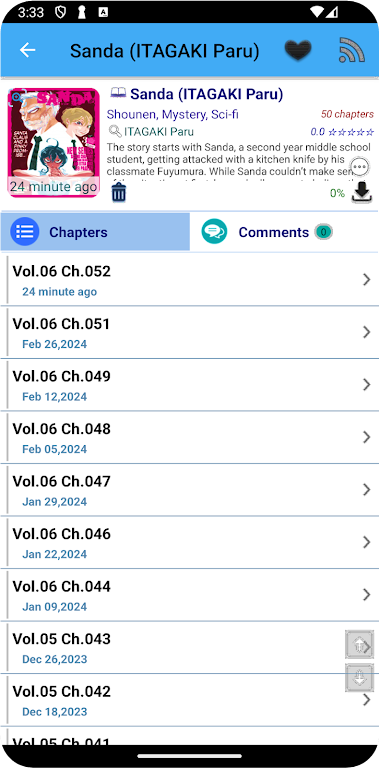 Schermata Manga World - Online Reader 4