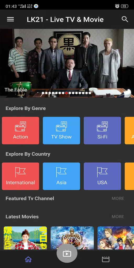 LK21 XXI - Live TV,  Movie  & Drama HD Sub Indo スクリーンショット 2