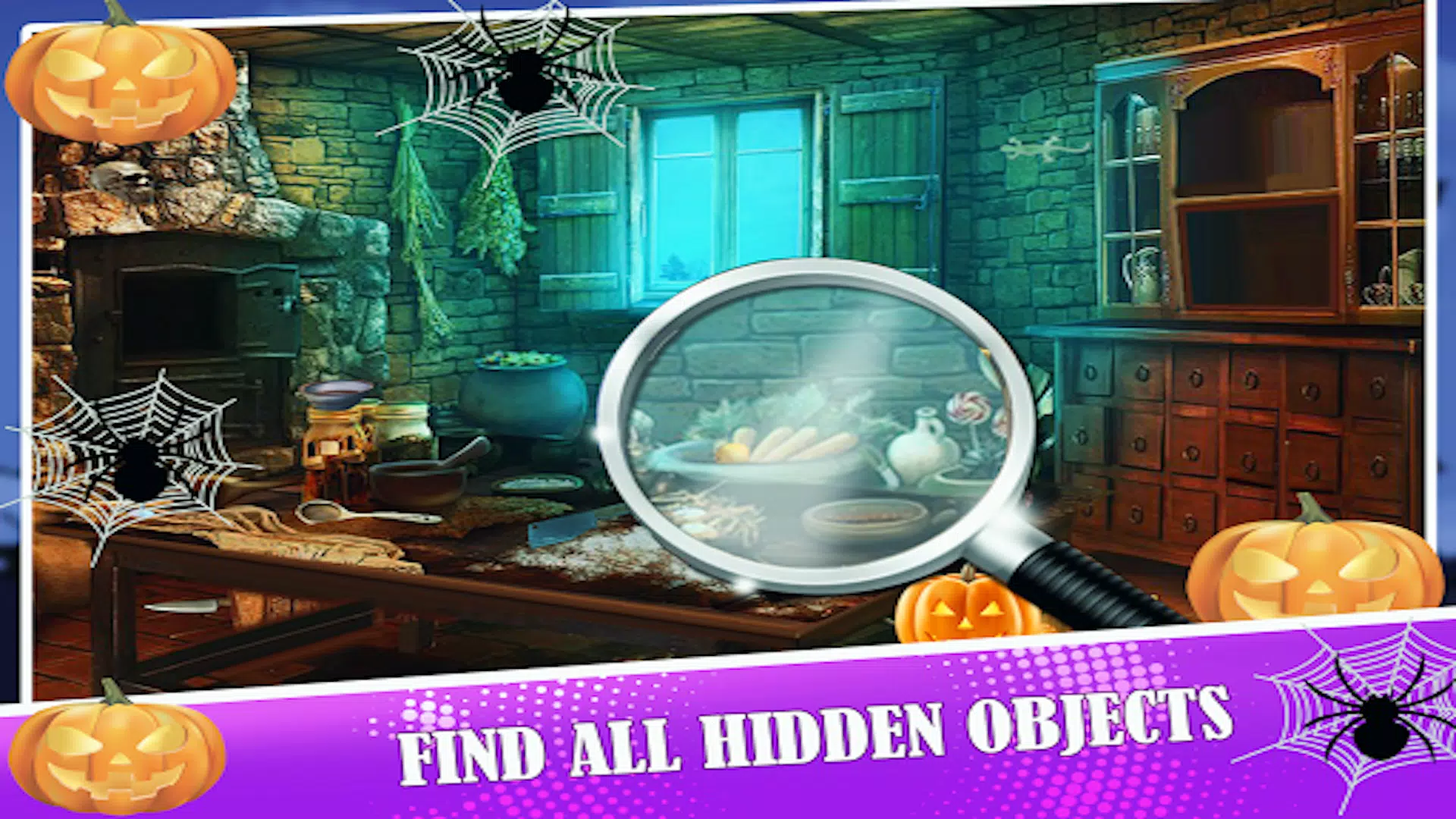 Halloween Hidden Objects 2024 Ekran Görüntüsü 4