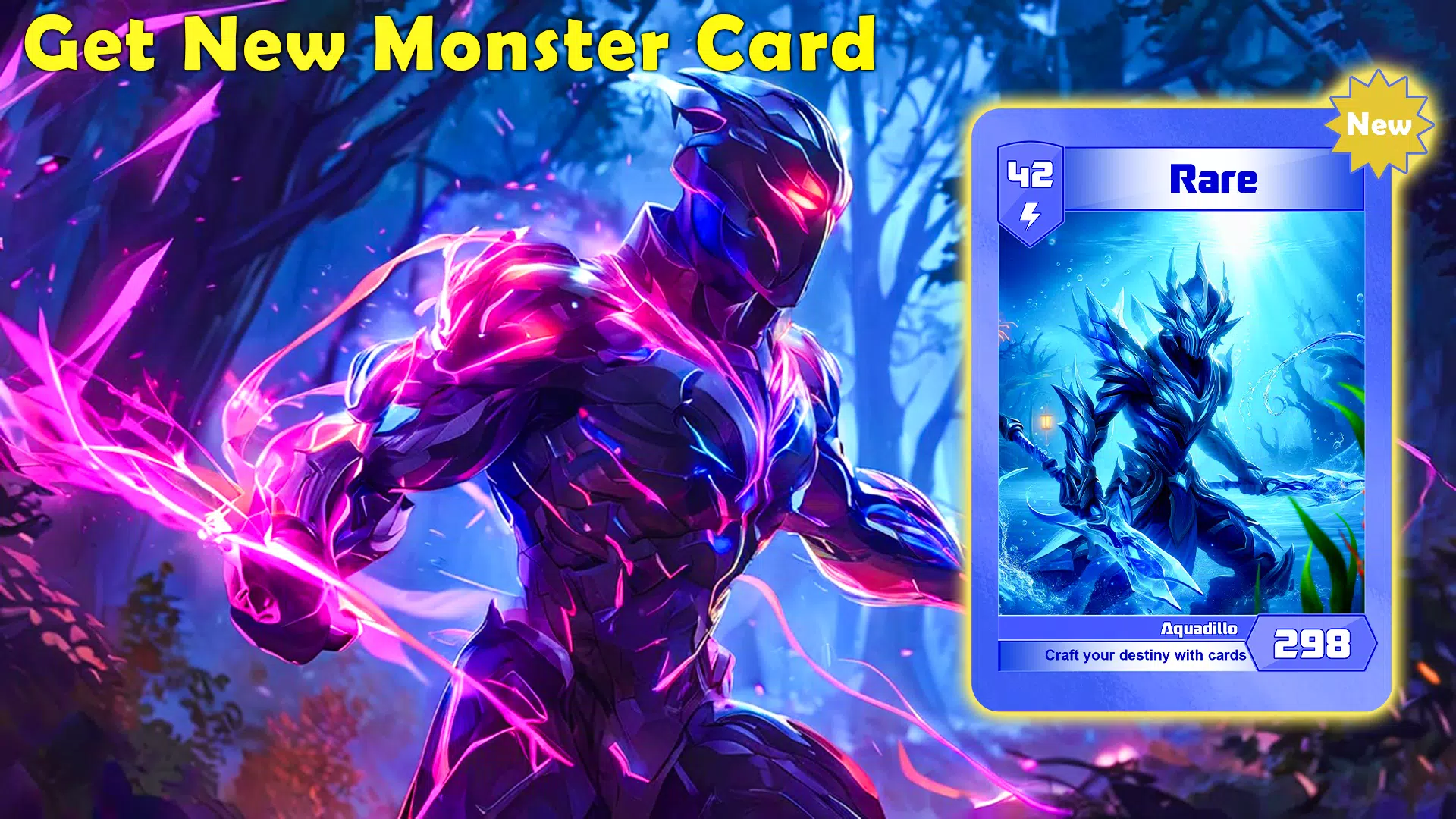 Schermata Monsters Card Collector Game 1