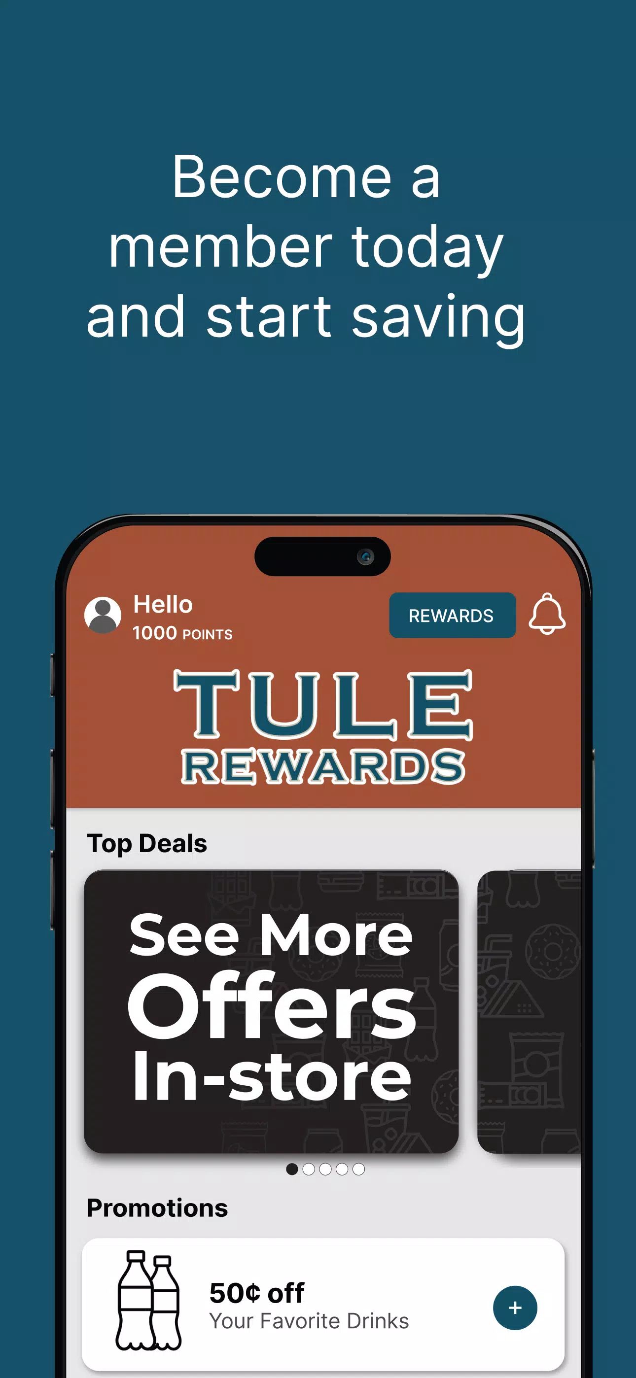 Tule Rewards Screenshot 1