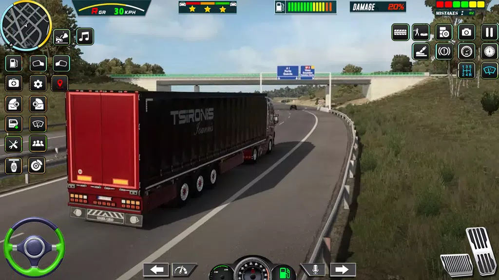 Real City Cargo Truck Driving Zrzut ekranu 4