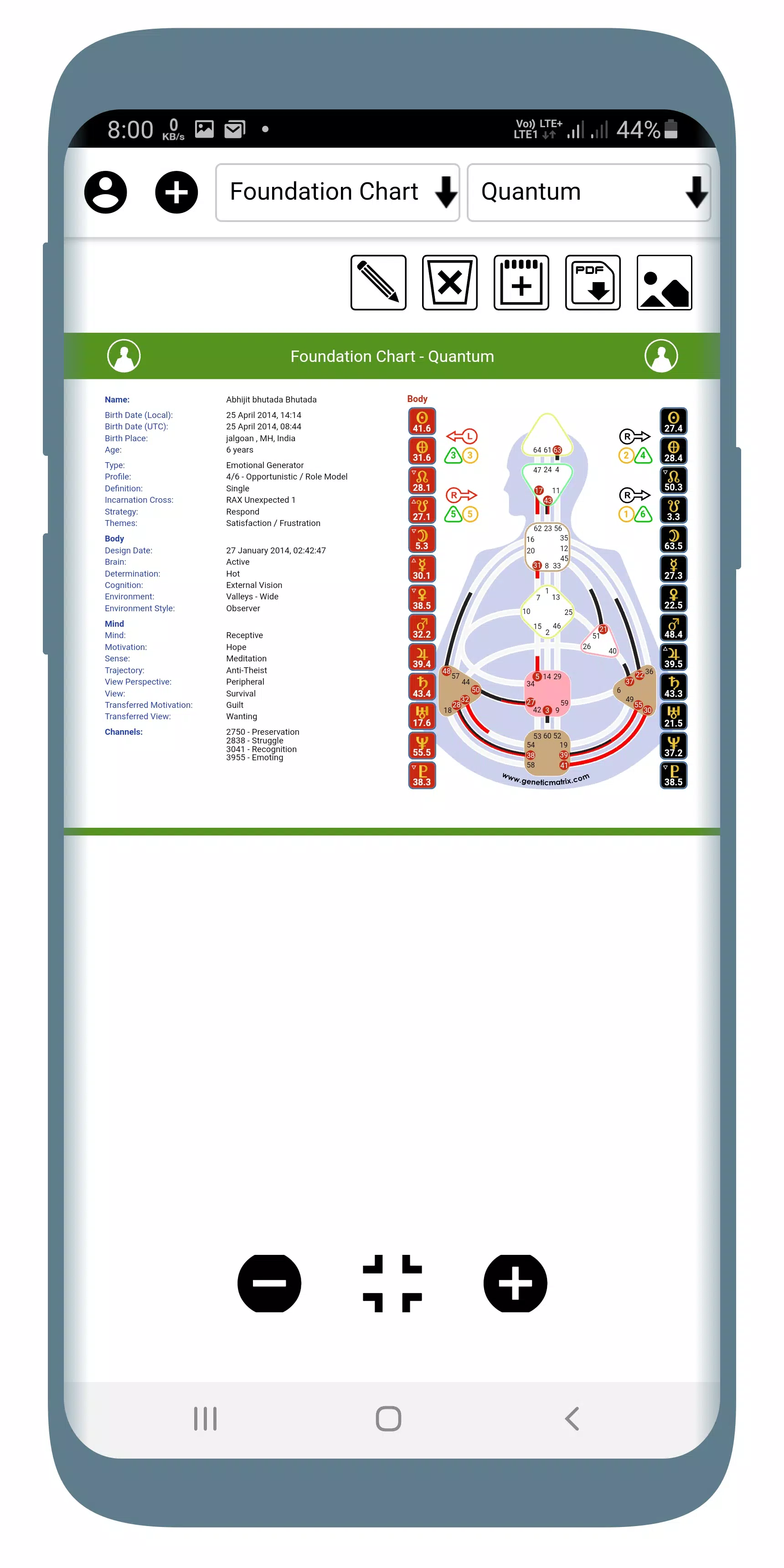 Genetic Matrix Capture d'écran 2