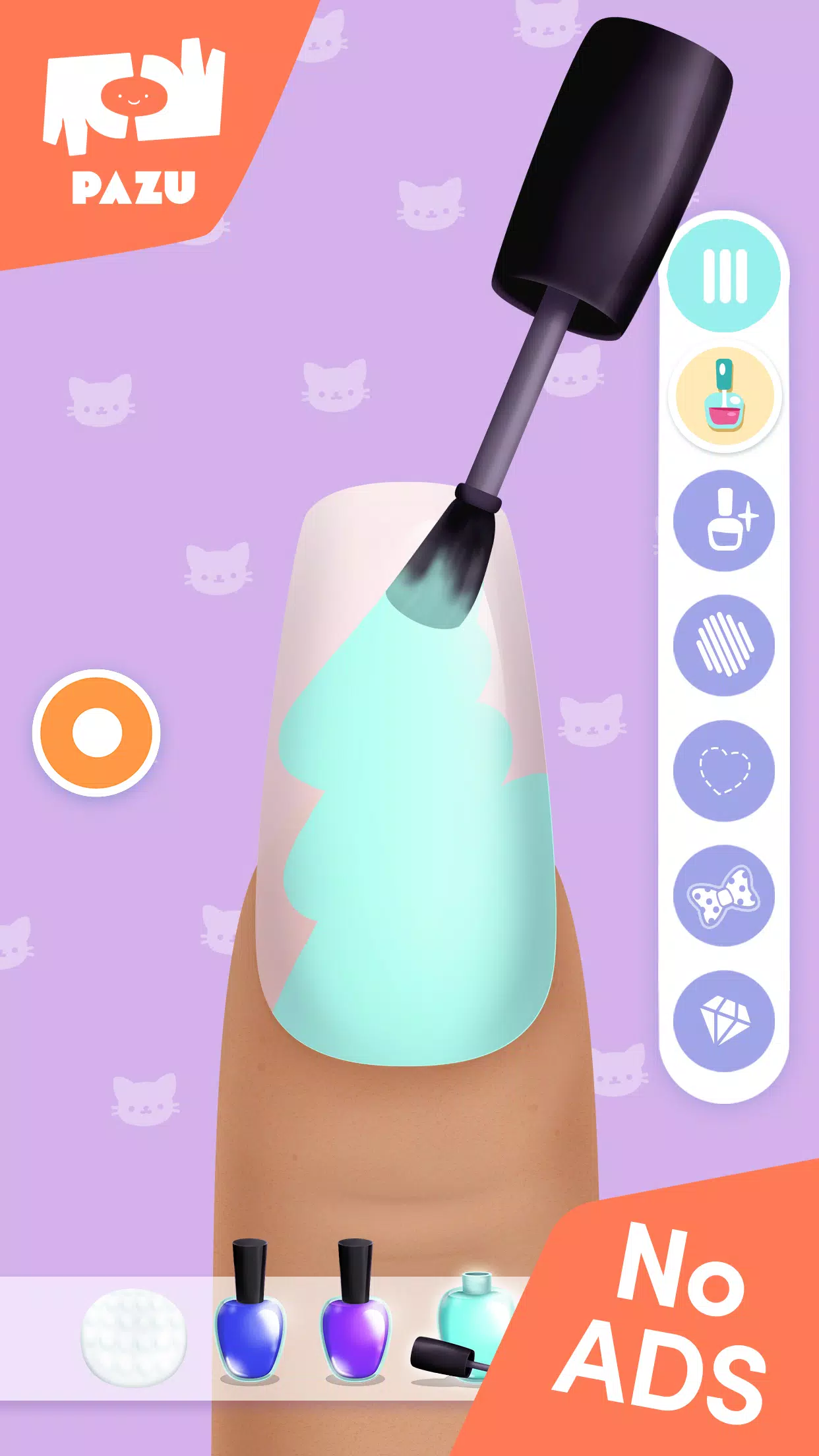 Girls Nail Salon - Kids Games Screenshot 2