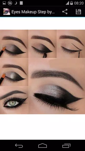 Eyes Makeup Tutorial Schermafbeelding 3