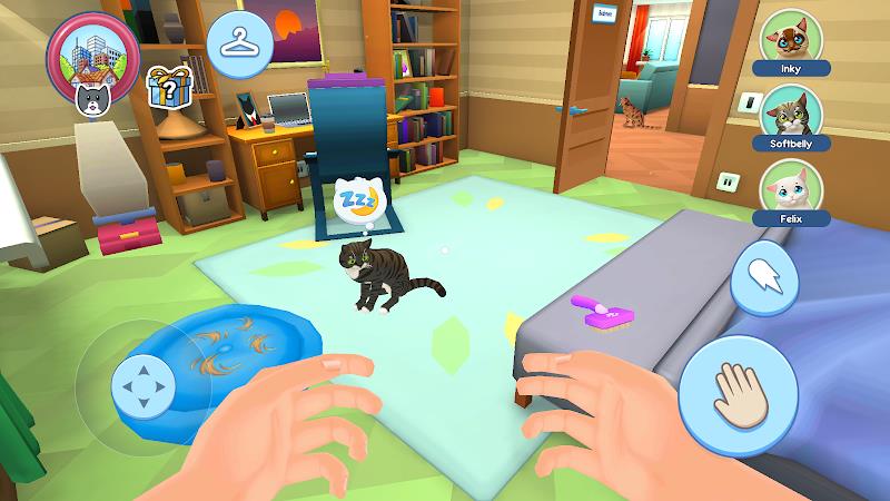 My Pets Cat Simulator ဖန်သားပြင်ဓာတ်ပုံ 2