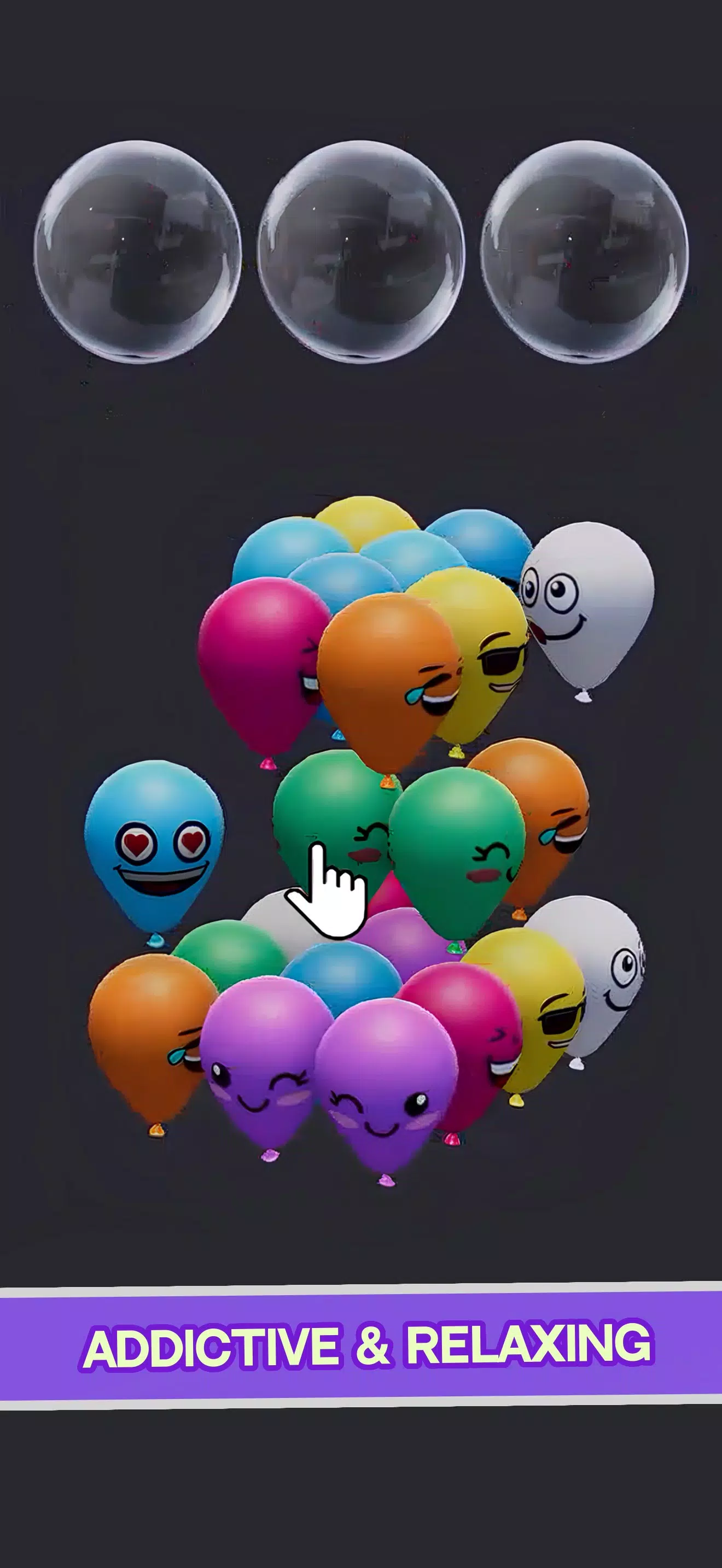 Match Balloons 3D Tangkapan skrin 4