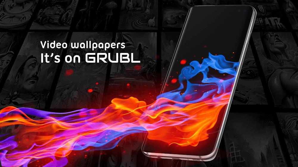 GRUBL™ 4D लाइव वॉलपेपर एआई स्क्रीनशॉट 3