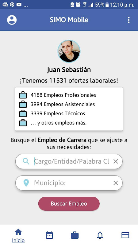 SIMO Mobile ภาพหน้าจอ 1