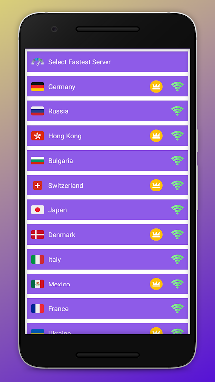 Schermata Krasha VPN 3