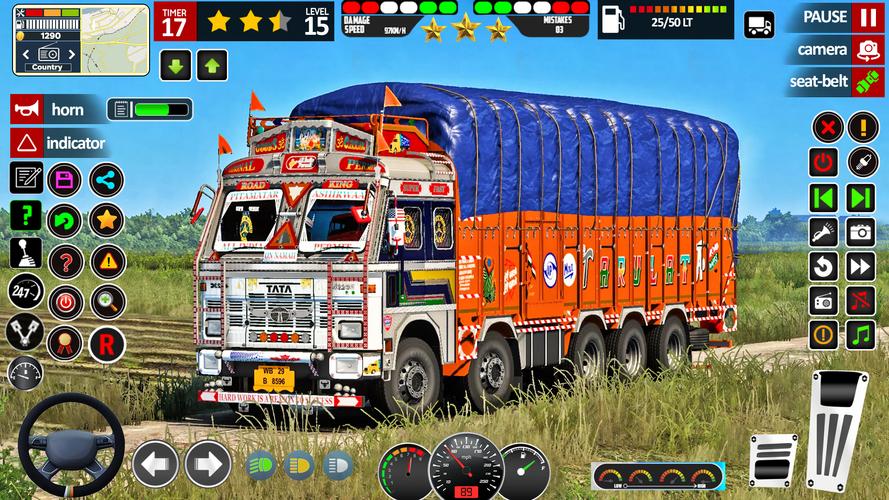 Indian Lorry Truck Driving 3d スクリーンショット 3