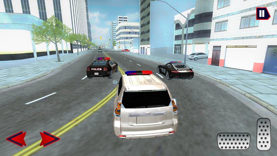 US Police Prado: City Car Captura de tela 3