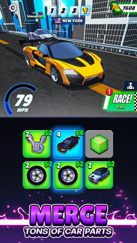 Super Car Merge Schermafbeelding 1