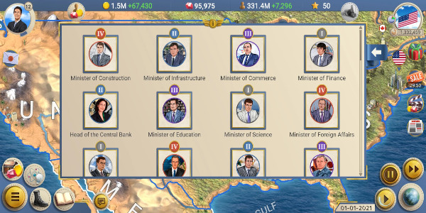 MA 2 – President Simulator Screenshot 2