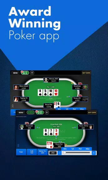 Full Tilt Poker: Texas Holdem Schermafbeelding 1