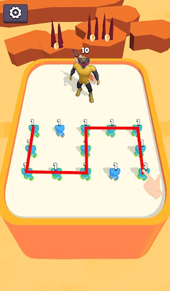 Merge Monster: Frog Evolution Mod Ảnh chụp màn hình 2
