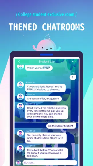 Rooit - Anonymous Chat Rooms Captura de pantalla 4